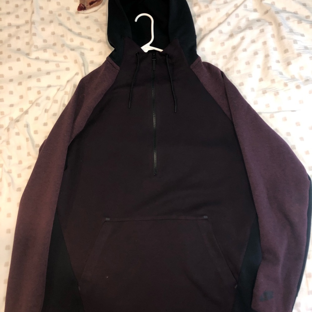 Nike tech fleece windbreaker 1/2 zip